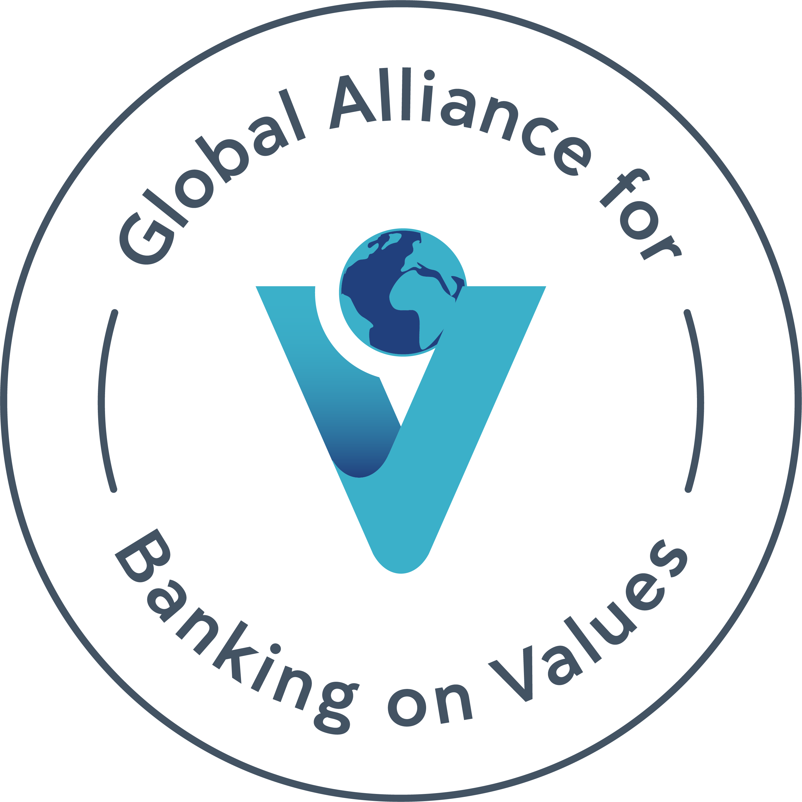 Logo for Global Alliance for Banking on values