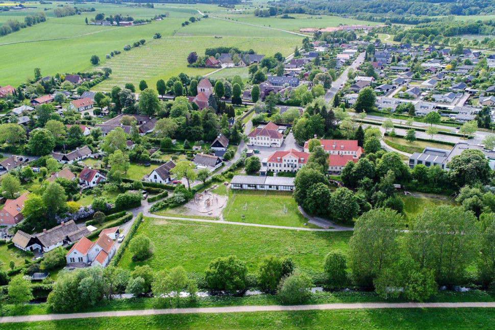 Luftfoto av bofelleskapet
