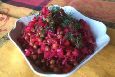 Salat med rødbeter