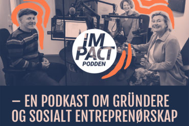 Collage av medarbeidere i podcast-studie