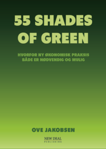 Bokforside "55 shades of green"